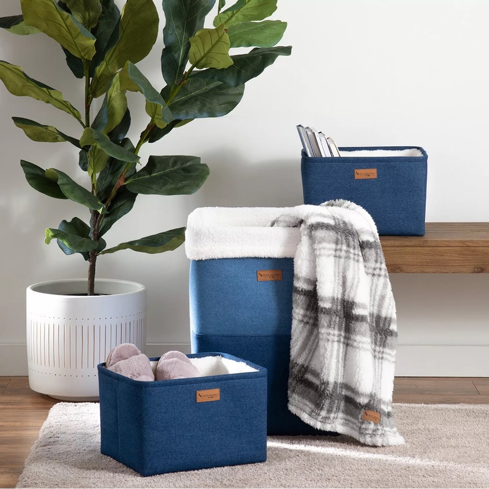 UGG Koolaburra Denim Blue Organizers (Set of 2)